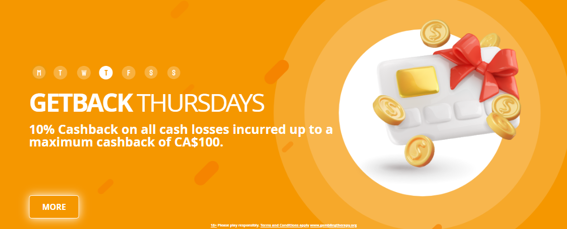 Casiqo Casino Getback Thursdays